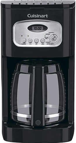 7. Cuisinart classic 12 cup programmable coffee maker.