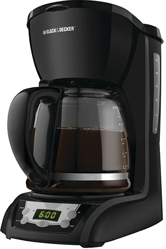 2. Black and decker DLX1050B 12 cup coffee maker.