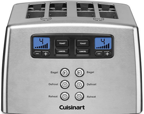 2 Cuisinart CPT-440 Touch to Toast Leverless 4-Slice Toaster