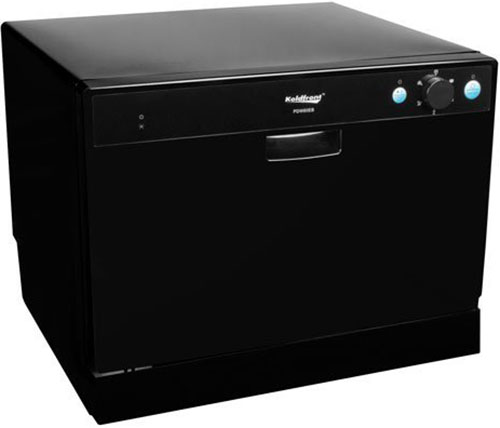7. Koldfront 6 Place Setting Portable Countertop Dishwasher