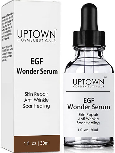 1. Anti-Wrinkle & Acne Scar Removal EGF Wonder Serum from Uptown Cosmeceuticals, 
