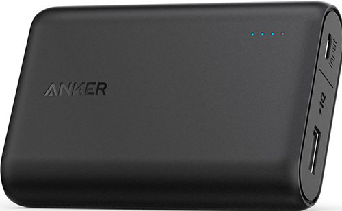 6. Anker PowerCore 10000 Portable Charger