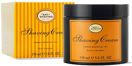 9. The Art of Shaving Shaving Cream, Lemon, 5 fl. oz.