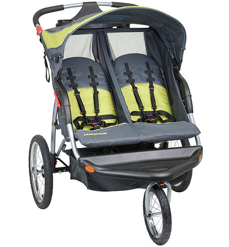 5. Baby Trend Expedition Double Jogger Stroller