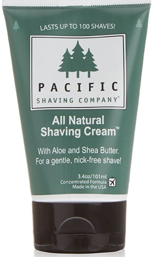 1. Pacific Shaving Company Natural Shaving Cream, 3.4 Ounce