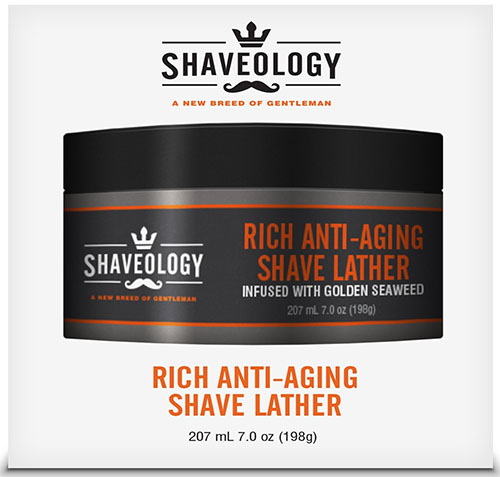 4. Premium Rich Anti-Aging Shave Cream Lather