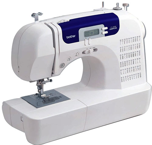 4. Brother CS6000i Feature-Rich Sewing Machine With 60 Built-in Stitches