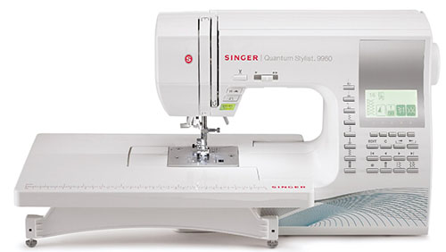 3. SINGER 9960 Quantum Stylist 600-Stitch Computerized Sewing Machine