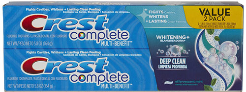 9. Crest Complete Toothpaste