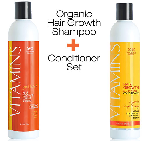 8. VITAMINS Gold Label Hair Growth Shampoo