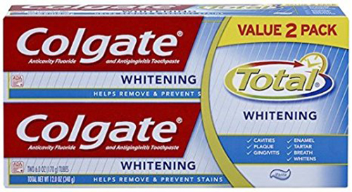 1. Colgate Total Whitening Toothpaste