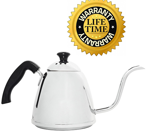 3. Steel Coffee Pour Over Kettle for Coffee and Tea