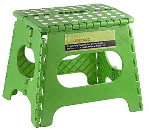 8. Greenco Super Strong Foldable Step Stool