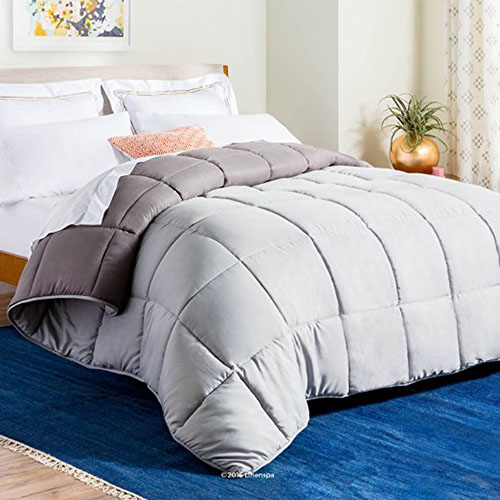 6. LINENSPA Reversible Quilted Comforter