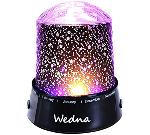 9. Wedna LED Star Baby Nursery Night Light