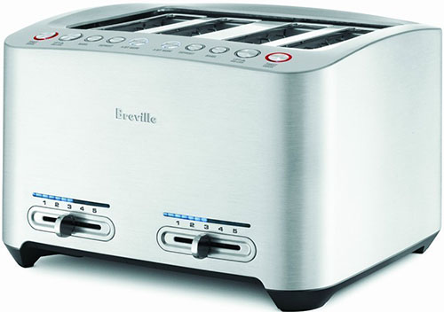 10 Breville BTA840XL Die-Cast 4-Slice Smart Toaster