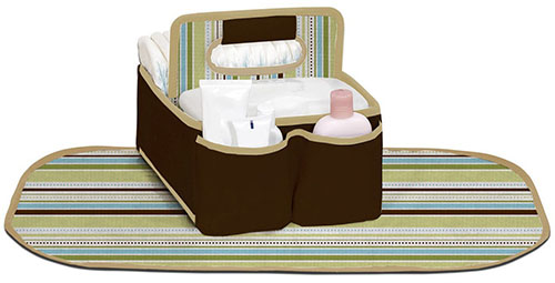 5. Munchkin Sarabear Diapering Organizer