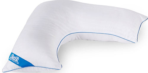 9. Contour L-Shaped Pillow