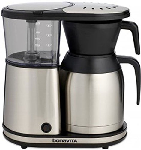 6. Bonavita BV1900TS 8 cup coffee brewer.