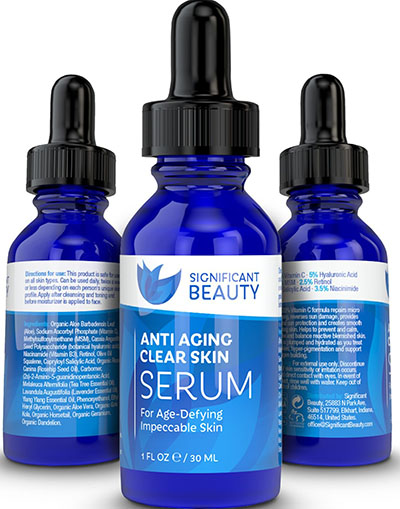 7. Significant Beauty Anti Aging Clear Skin Facial Serum