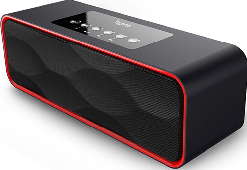 3. Yoyamo Grey Portable Wireless Bluetooth Speaker