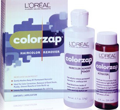 2. L'Oreal - ColorZap Haircolor Remover