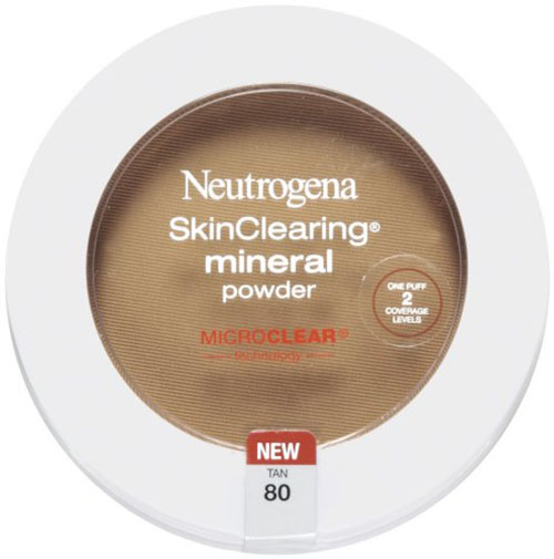 7. Neutrogena SkinClearing Mineral Powder