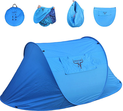 2. Frostfire Popup Tent