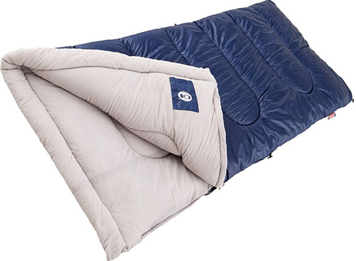 1. Coleman Brazos Sleeping Bag