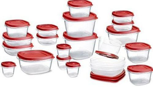 1. Rubbermaid Easy Find Lid Food Storage Container, 42 Piece Set