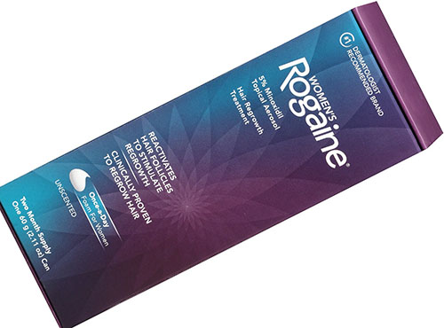 1. Rogaine Women’s Hair Loss and Thinning Treatment