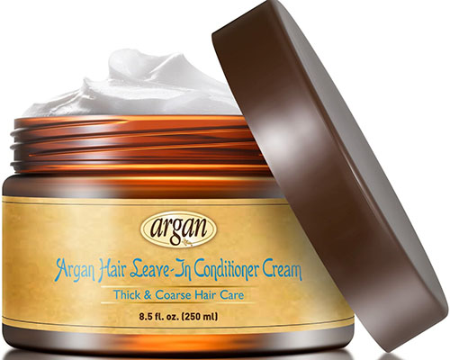 2. Leave-In Conditioner Argan Hair Cream