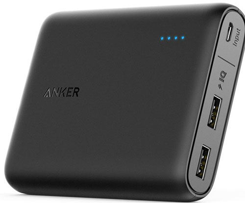 3. Anker PowerCore 13000 Portable Charger