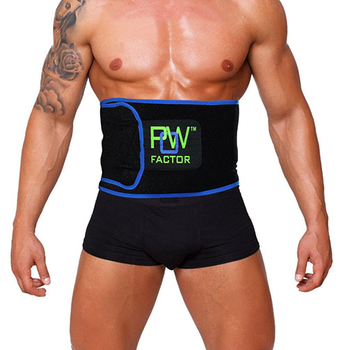 10. POW Effect Superior Waist Trimmer Belt