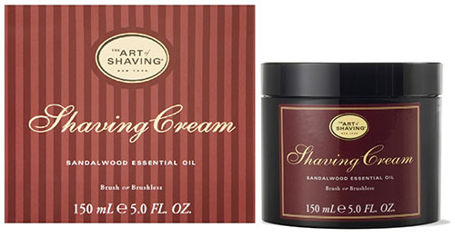 2. The Art of Shaving Shaving Cream, Sandalwood, 5 fl. oz.