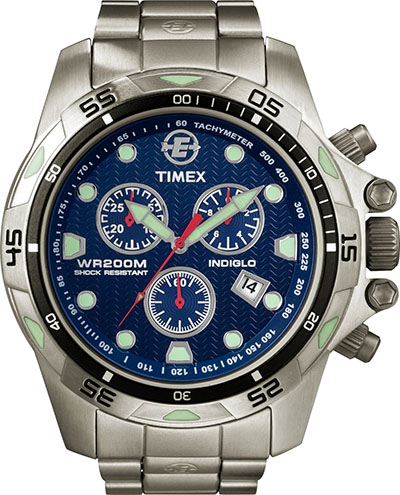 5. Timex Men's Dive Style Stainless Steel Watch