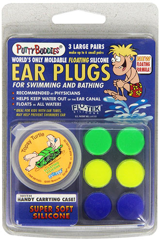 7. PUTTY BUDDIES Floating Earplugs