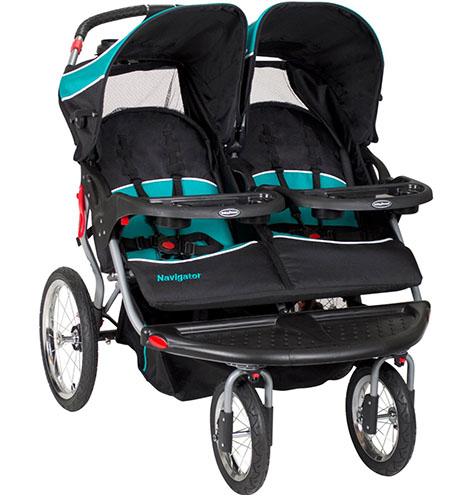 4. Baby Trend Navigator Double Jogger Stroller