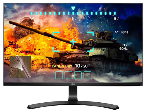 8. LG 4K UHD IPS Monitor with FreeSync