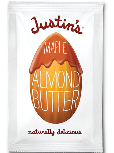 2. Justin's Almond Butter, Maple Squeeze Packs