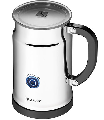 1.Nespresso Aeroccino Plus Milk Frother