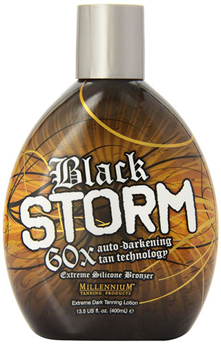 10. Millenium Tanning Black Storm Lotion