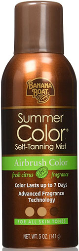 4. Banana Boat Self-Tanning Spray