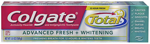 8. Whitening Gel Toothpaste