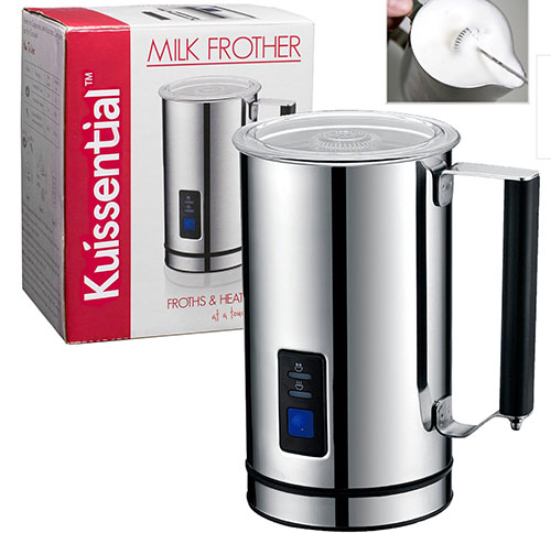 9. Kuissential Deluxe Automatic Milk Frother and Warmer, Cappuccino Maker