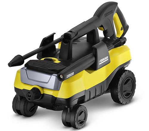 5. Electric Power Pressure Washer w/ 4-Wheels