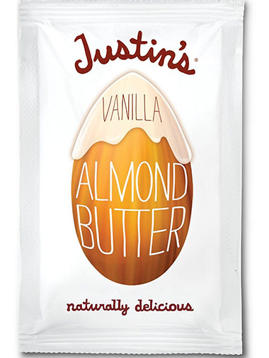 5. Justin's Almond Butter, Vanilla Squeeze Packs