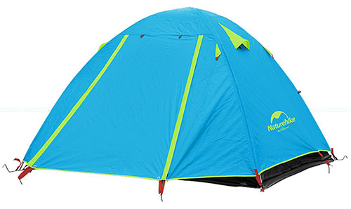 10. Weanas® Waterproof Double Layer 2, 3, 4 Person Tent