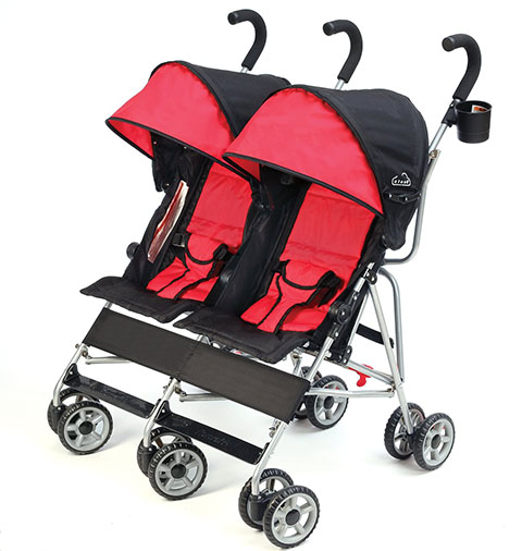 8. Side by Side Umbrella Stroller