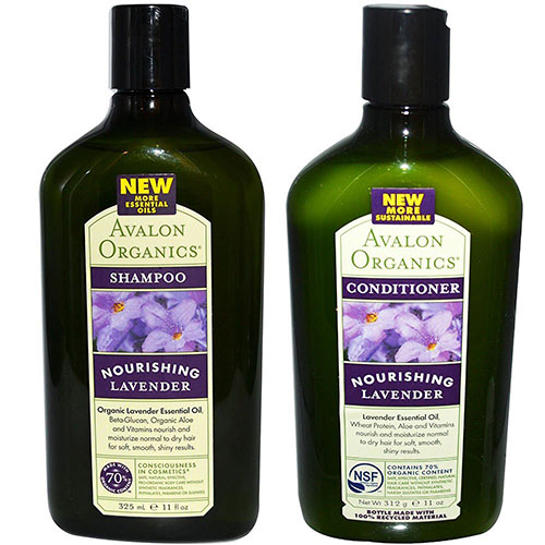 7. Shampoo and Conditioner with Aloe